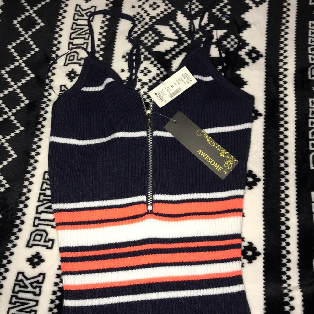 skinny long dress. stripes.